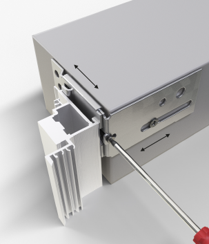 Adjustable wall fixing brackets